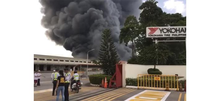Завод Yokohama на Филиппинах закрыт после пожара
